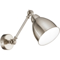Ideal Lux - sieninis šviestuvas NEWTON 1xE27/42W/230V blizgus chromas